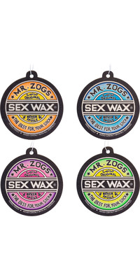 2024 Sex Wax Air Freshener Bundle Swaf-mp - Coconut, Grape, Strawberry And Pineapple